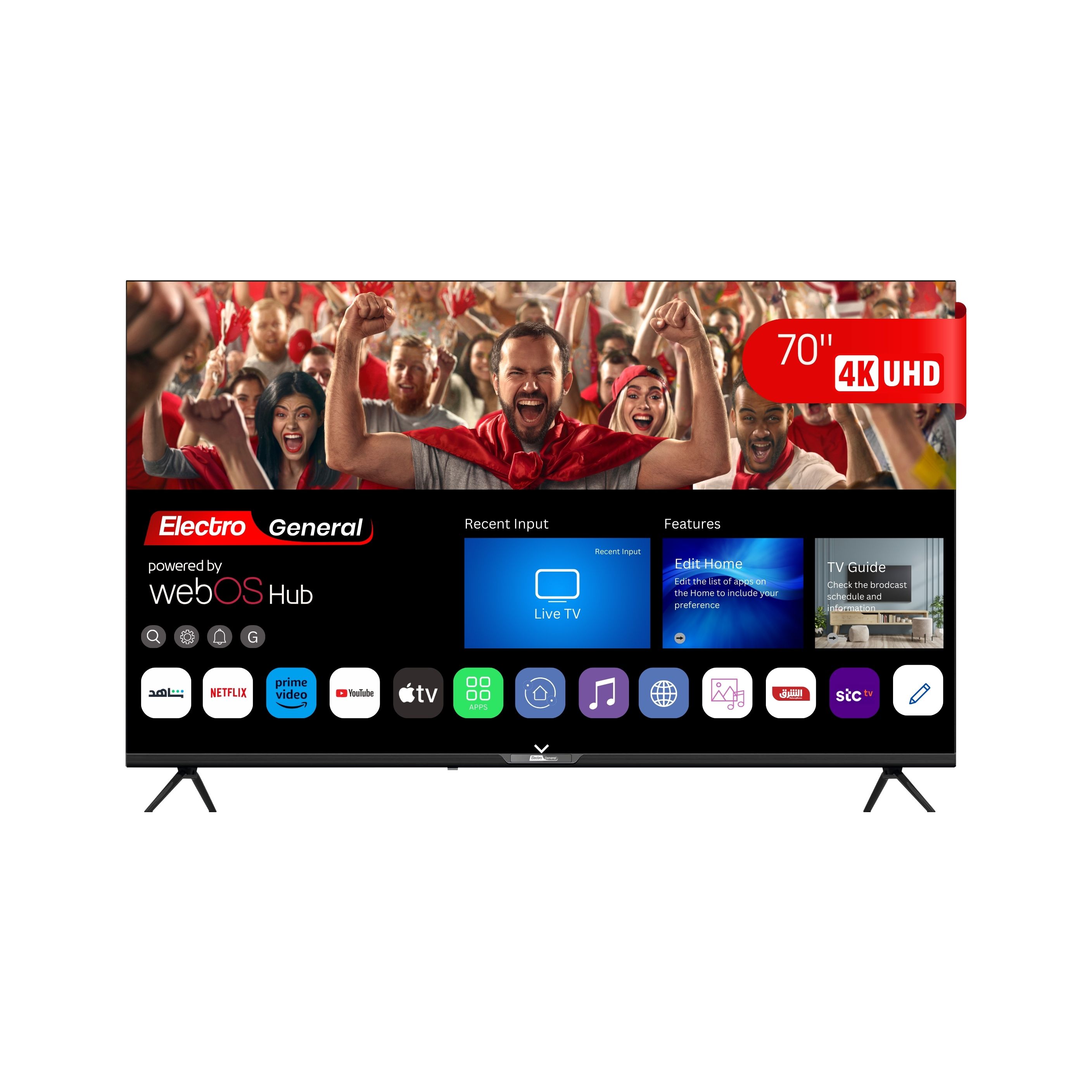 70 Inch WebOS FRAMELESS SMART LED TV – TH-70WBS20