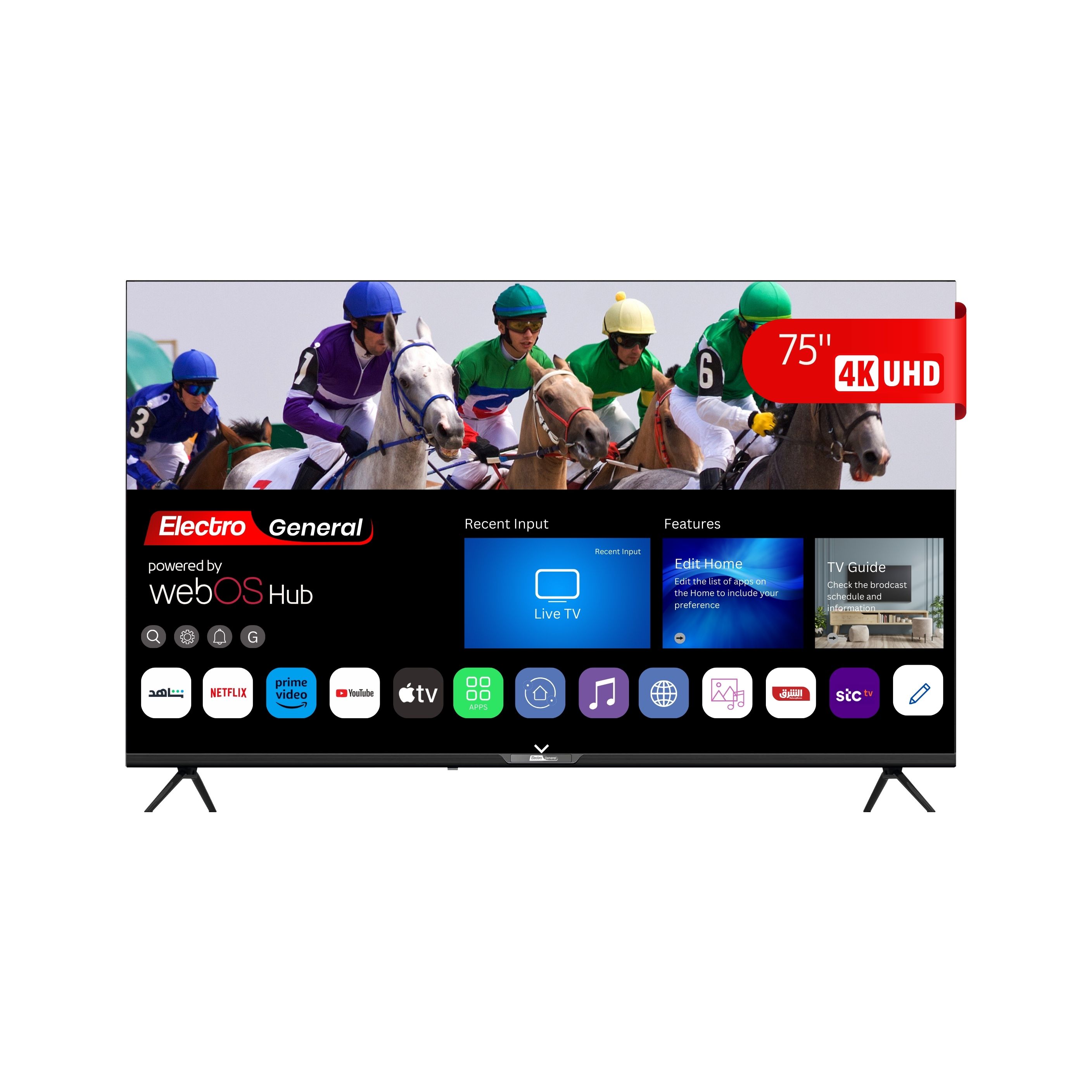 75 Inch WebOS FRAMELESS SMART LED TV – TH-75WBS20