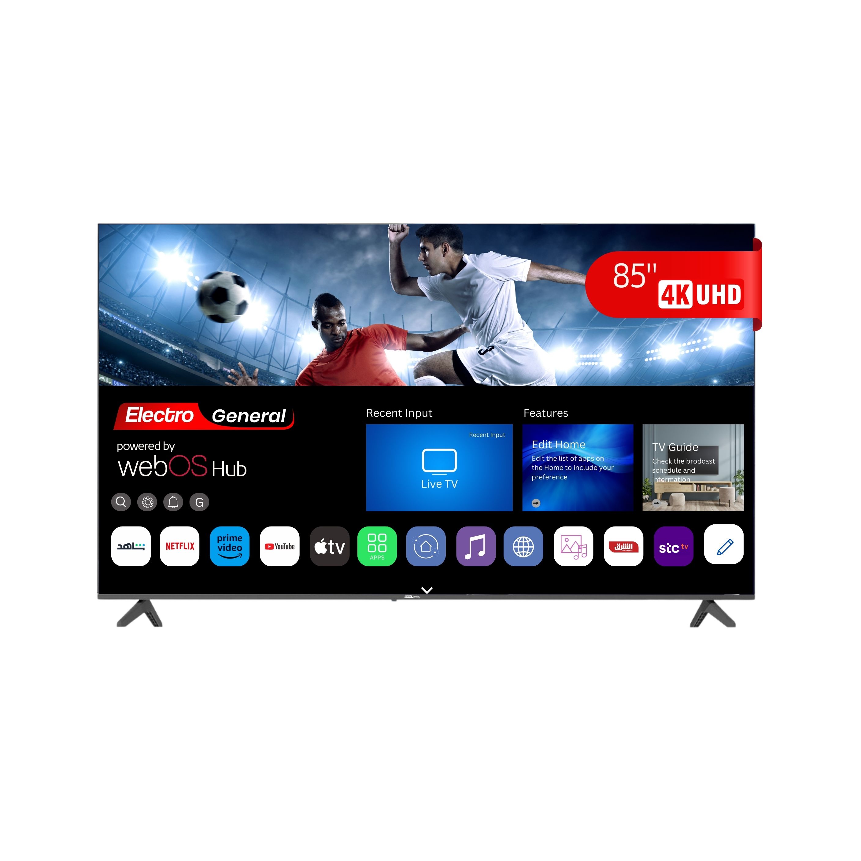 85 Inch WebOS FRAMELESS SMART LED TV – TH-85WBS20