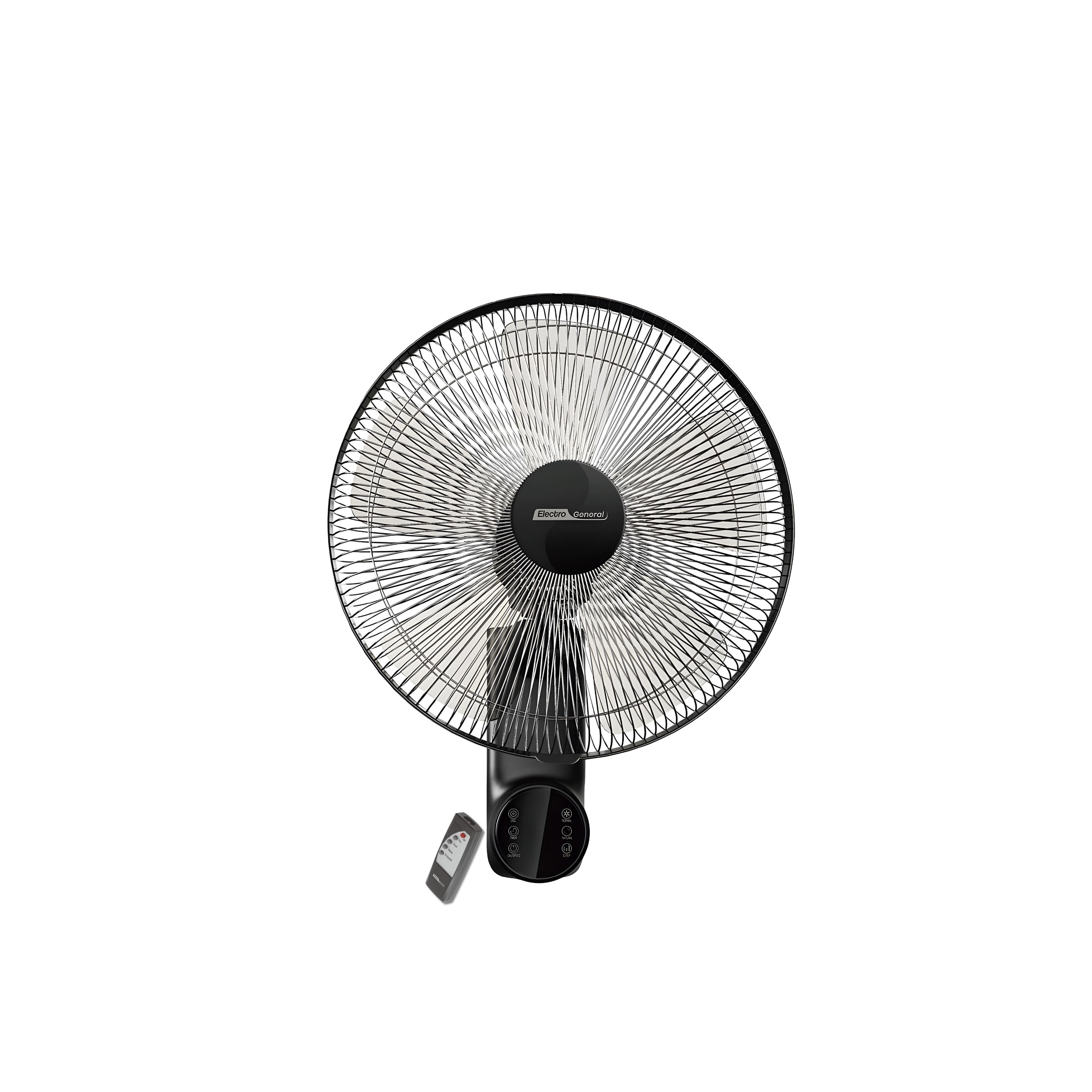 WALL FAN WITH REMOTE - FWL-BK16R