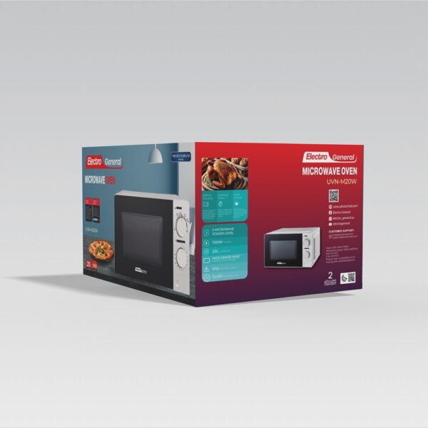 MICROWAVE OVEN - 20 LTR - UVN-M20W - Image 4