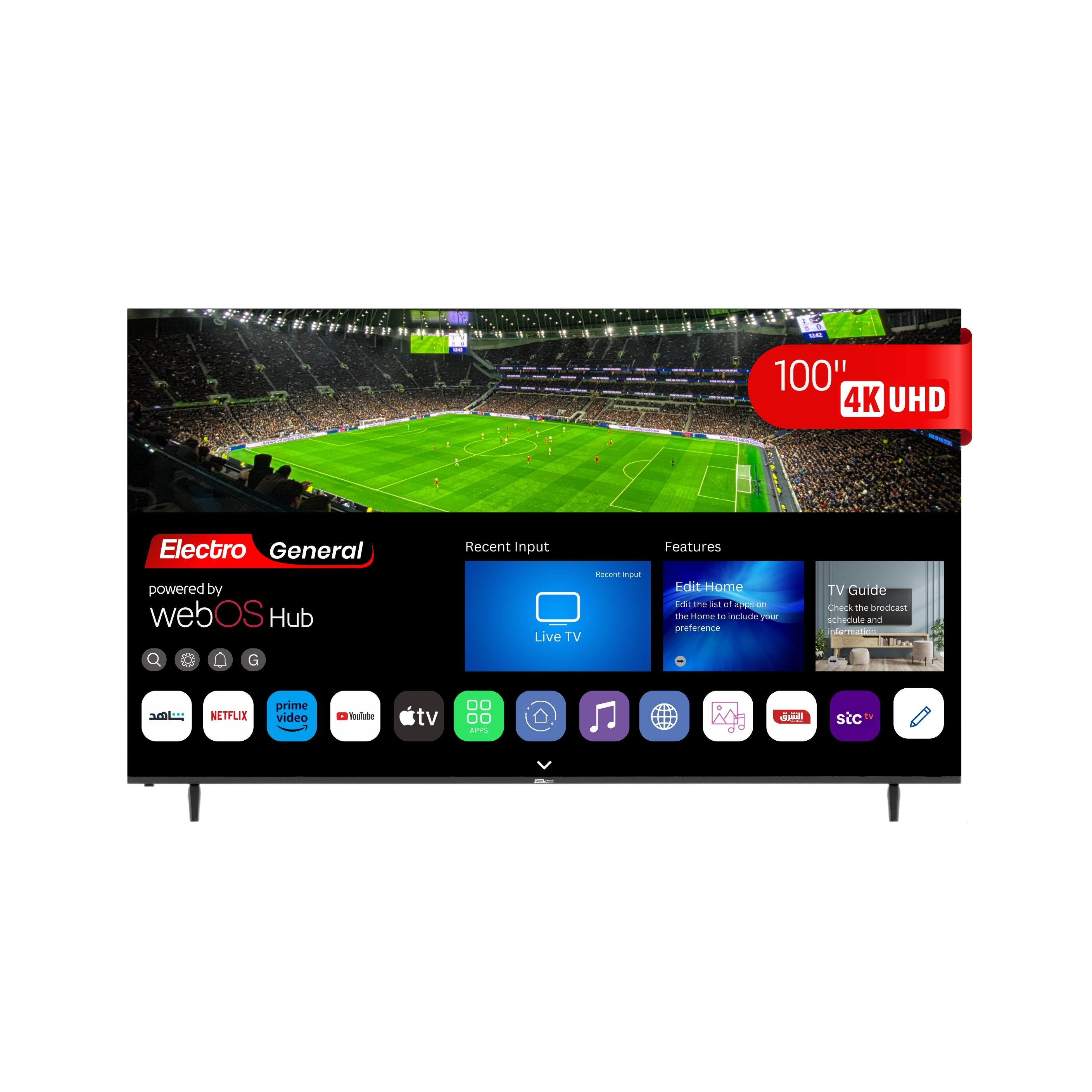 100 Inch WebOS FRAMELESS SMART LED TV – TH-100WBS20