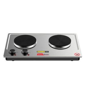 Electro General 2000W Double Electric Hot Plate HP-TS2000W
